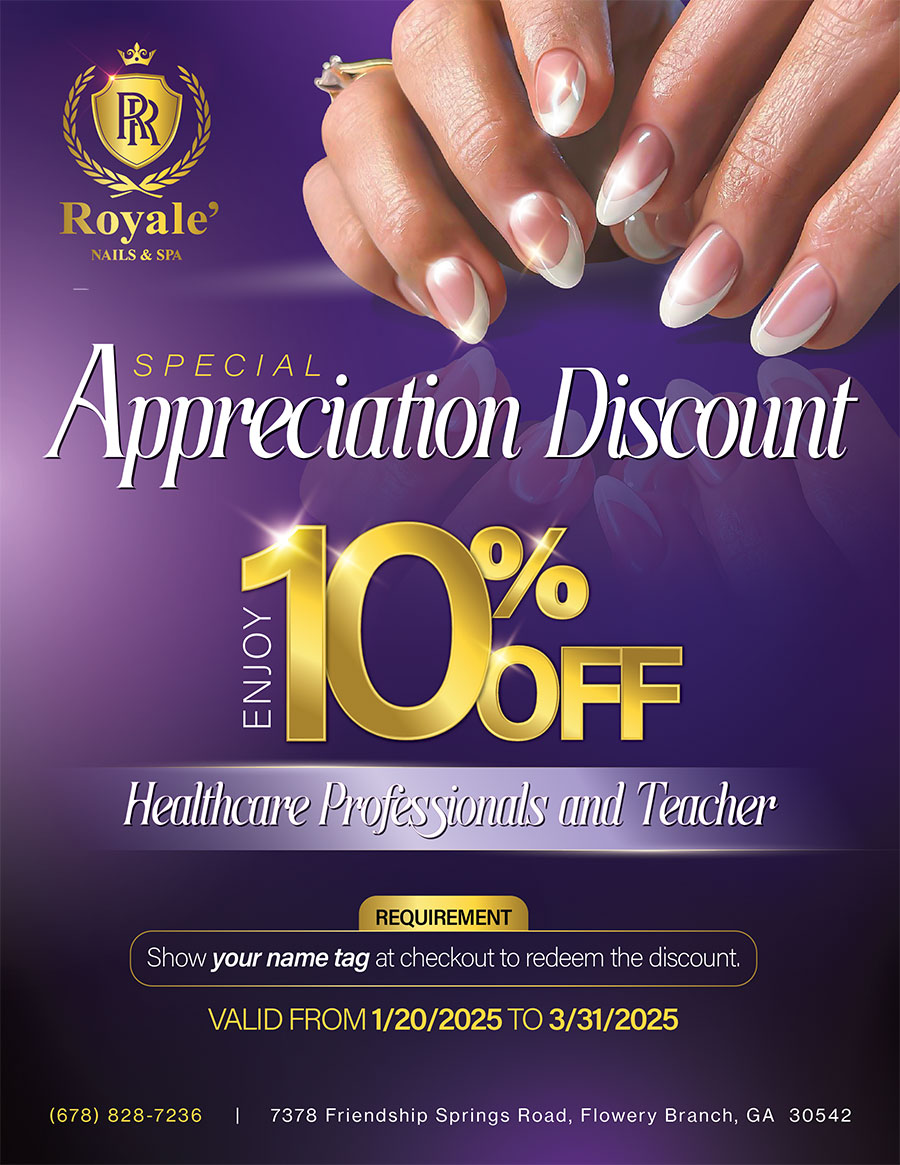 ROYALE' NAILS & SPA - FLOWERY BRANCH